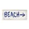 Stupell Industries Beach This Way Arrow Wooden Wall Plaque